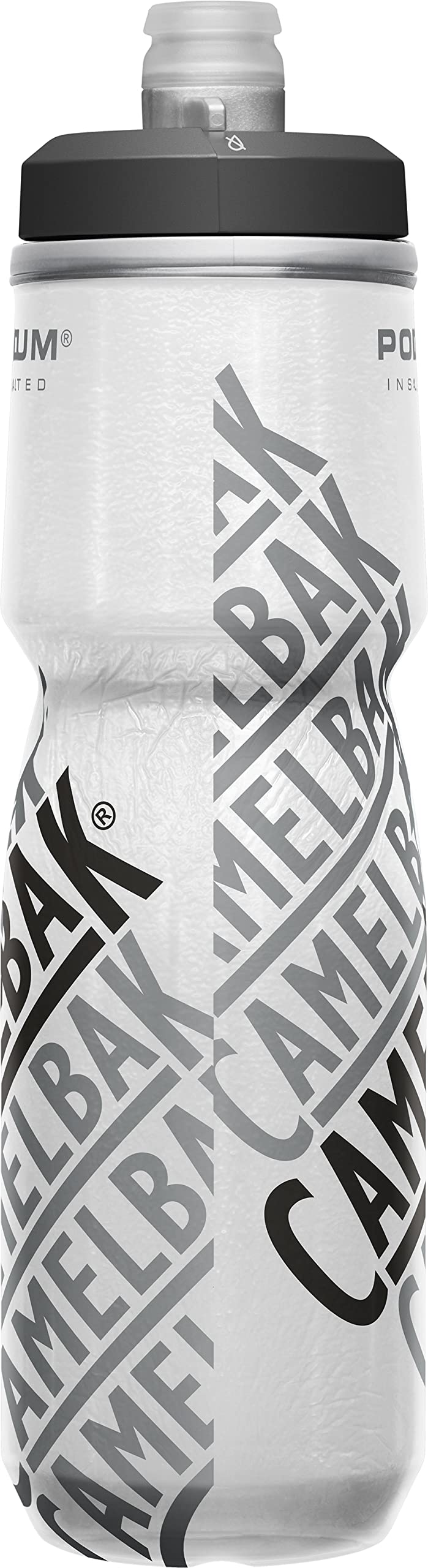CamelBak Podium Chill Insulated Bike Water Bottle - Easy Squeeze Bottle - Fits Most Bike Cages - 24oz  Race Edition